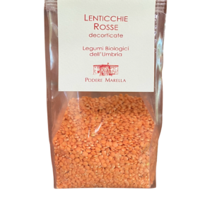 LENTICCHIE ROSSE BIO DECORTICATE