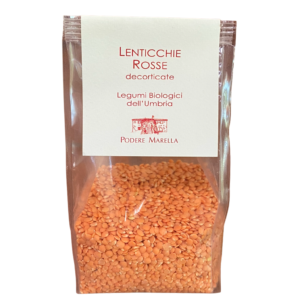 LENTICCHIE ROSSE BIO DECORTICATE