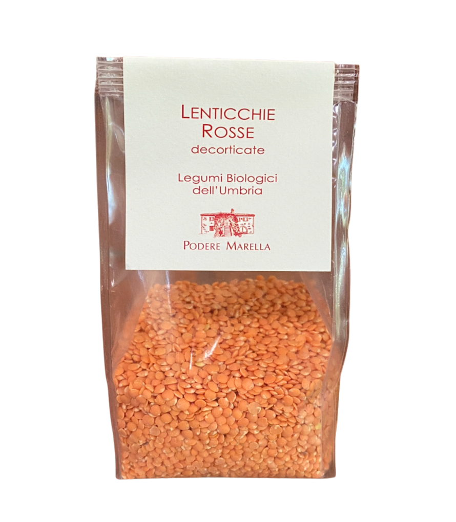 Lenticchie Decorticate Biologiche